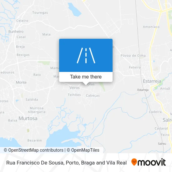 Rua Francisco De Sousa map