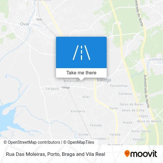 Rua Das Moleiras map