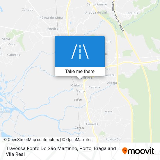 Travessa Fonte De São Martinho mapa