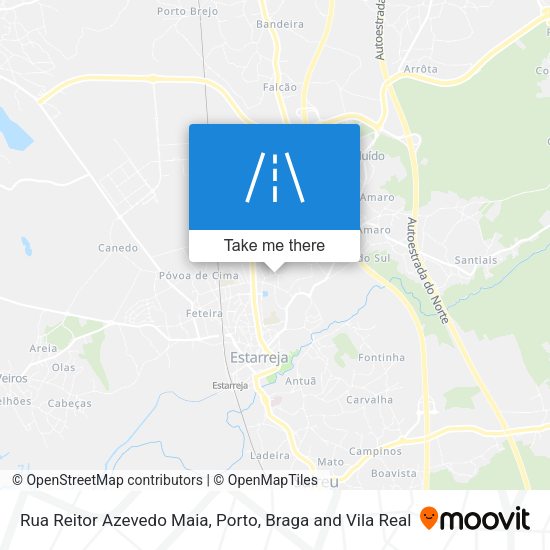 Rua Reitor Azevedo Maia map