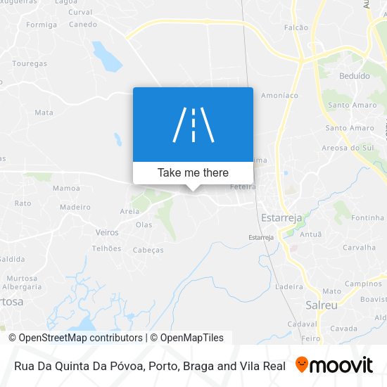 Rua Da Quinta Da Póvoa mapa