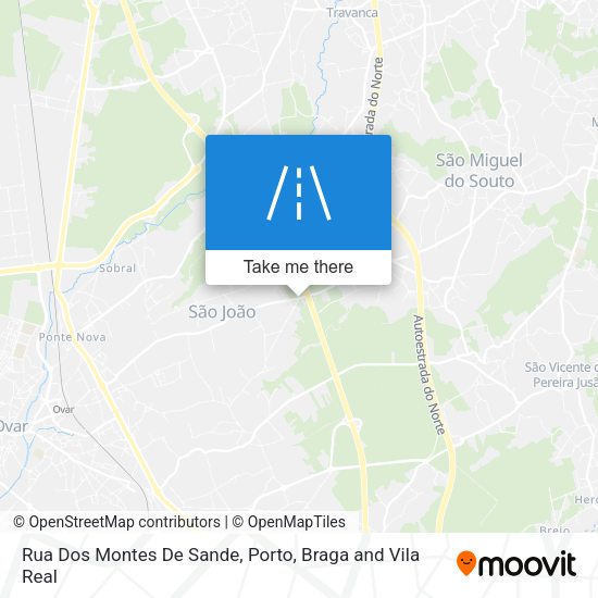 Rua Dos Montes De Sande mapa