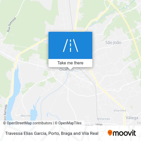 Travessa Elias Garcia mapa