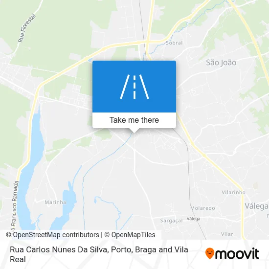 Rua Carlos Nunes Da Silva map