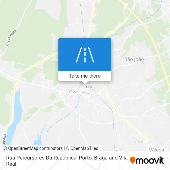 Rua Percursores Da República map