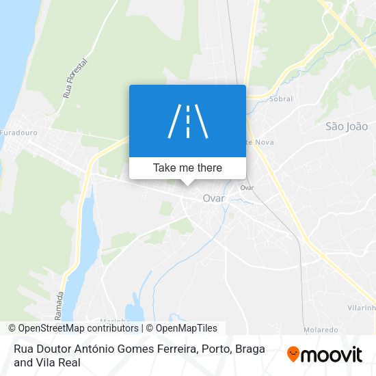 Rua Doutor António Gomes Ferreira map