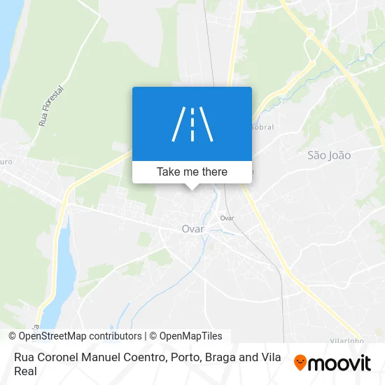 Rua Coronel Manuel Coentro map