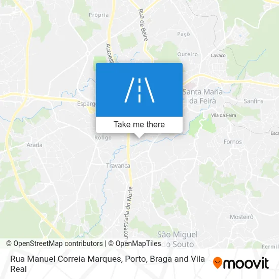 Rua Manuel Correia Marques map