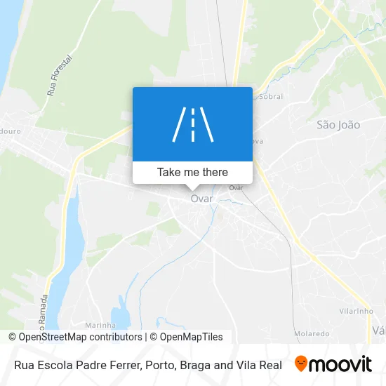 Rua Escola Padre Ferrer map