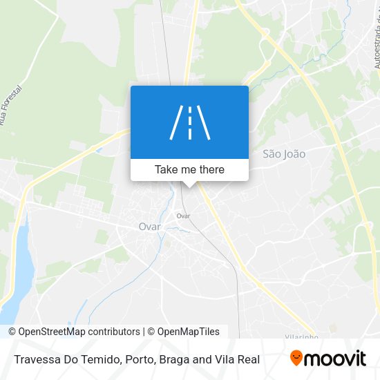 Travessa Do Temido mapa