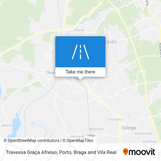 Travessa Graça Afreixo map