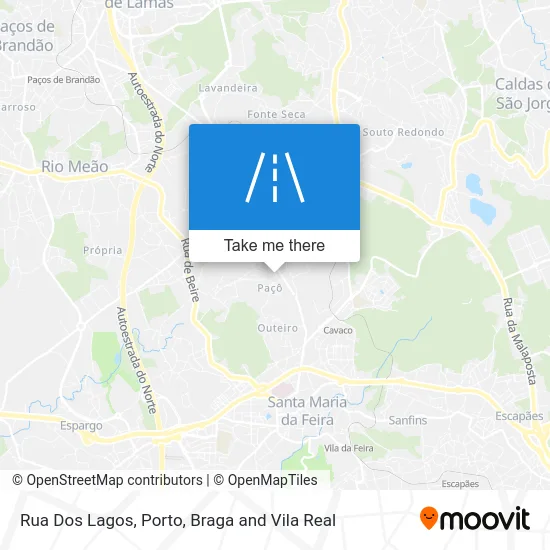 Rua Dos Lagos map
