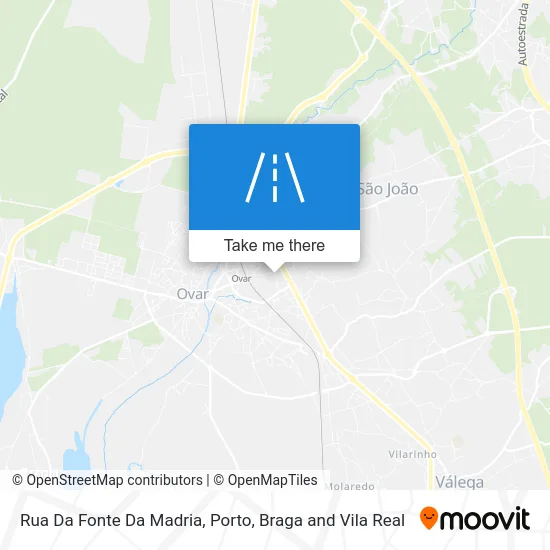 Rua Da Fonte Da Madria map
