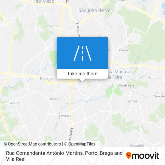 Rua Comandante António Martins map