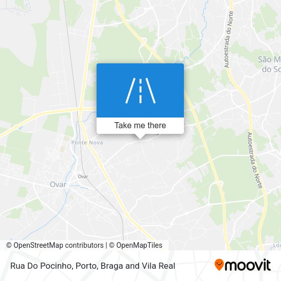 Rua Do Pocinho map