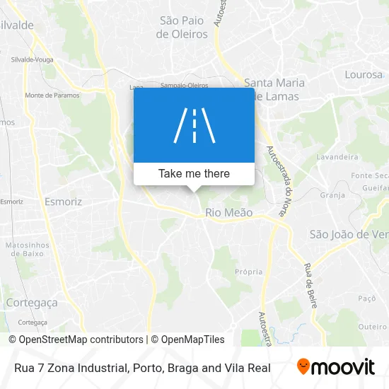 Rua 7 Zona Industrial map