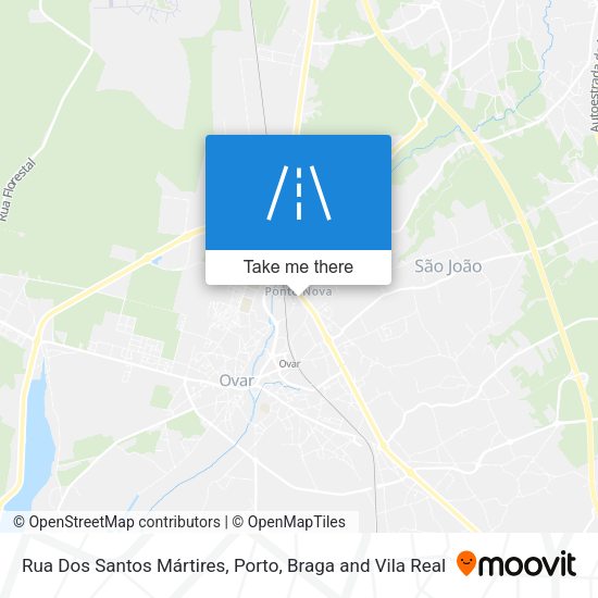 Rua Dos Santos Mártires map