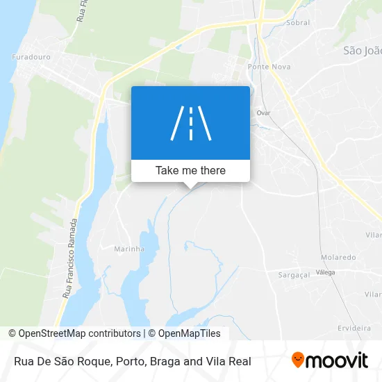 Rua De São Roque map