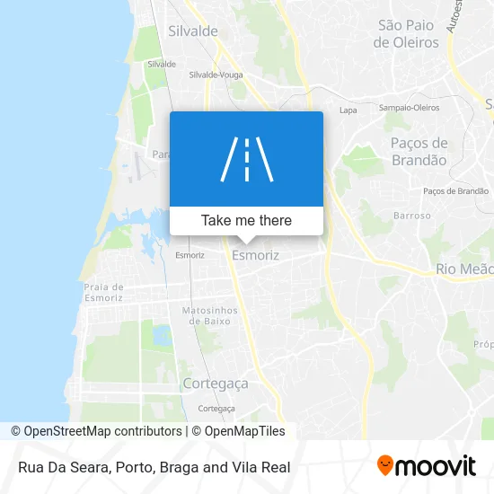 Rua Da Seara map