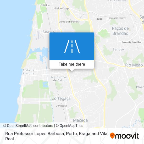 Rua Professor Lopes Barbosa map