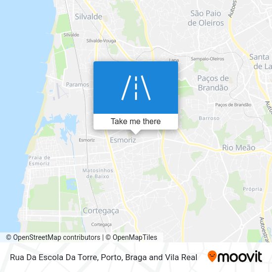 Rua Da Escola Da Torre map