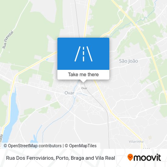 Rua Dos Ferroviários map