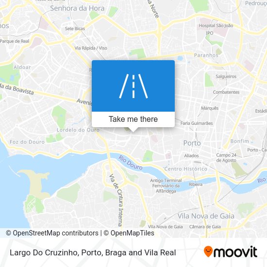 Largo Do Cruzinho mapa