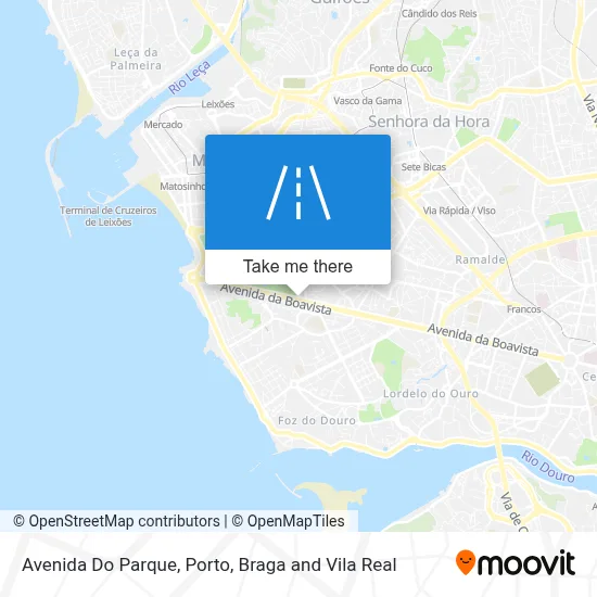 Avenida Do Parque map