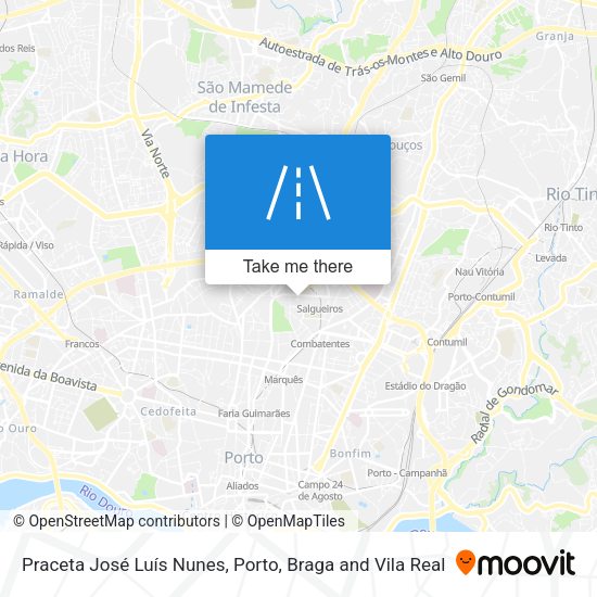 Praceta José Luís Nunes map