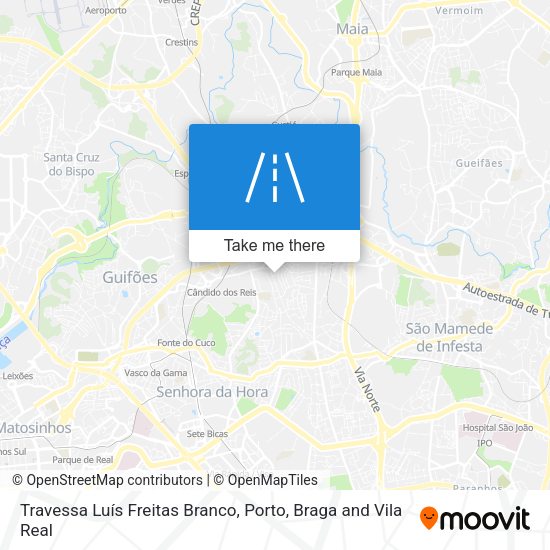 Travessa Luís Freitas Branco map