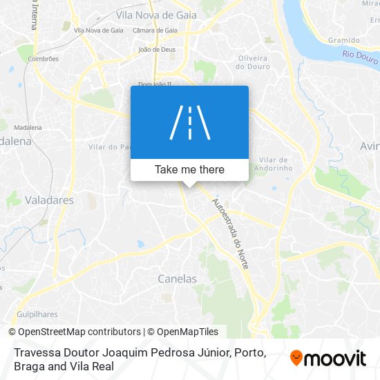 Travessa Doutor Joaquim Pedrosa Júnior mapa