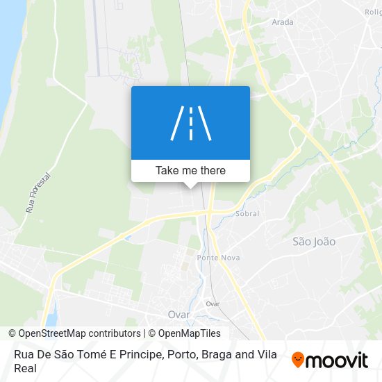 Rua De São Tomé E Principe map