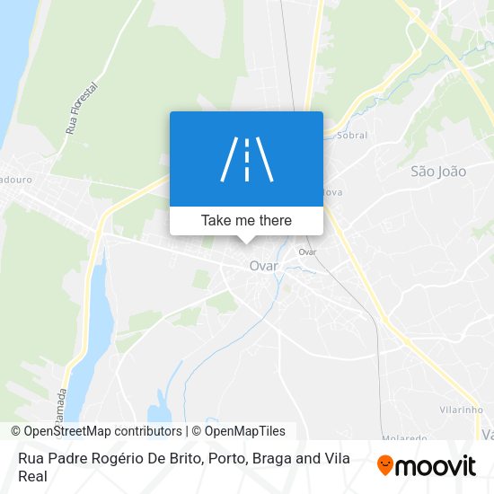 Rua Padre Rogério De Brito map