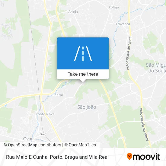 Rua Melo E Cunha map