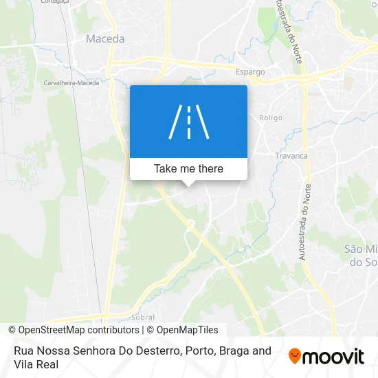 Rua Nossa Senhora Do Desterro map