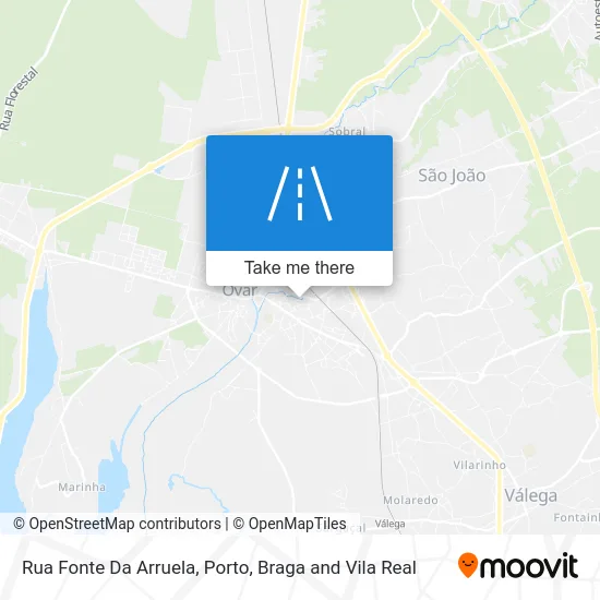 Rua Fonte Da Arruela map