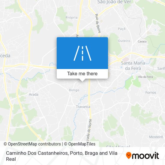 Caminho Dos Castanheiros map