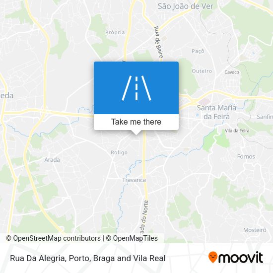 Rua Da Alegria map