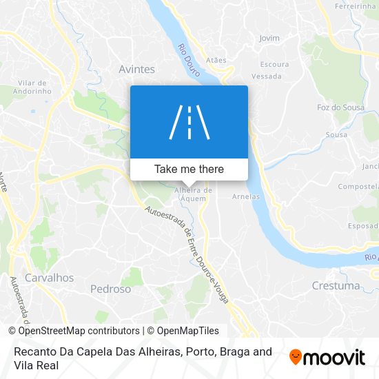 Recanto Da Capela Das Alheiras map