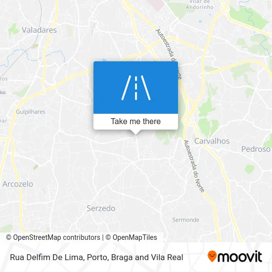 Rua Delfim De Lima map