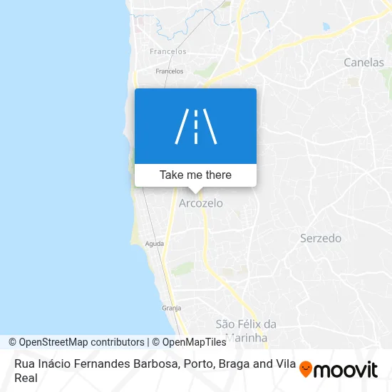 Rua Inácio Fernandes Barbosa map