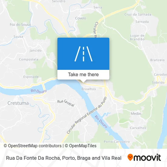 Rua Da Fonte Da Rocha map