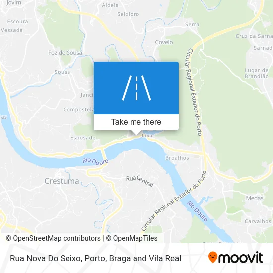 Rua Nova Do Seixo map