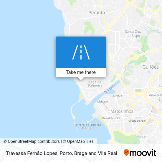 Travessa Fernão Lopes mapa