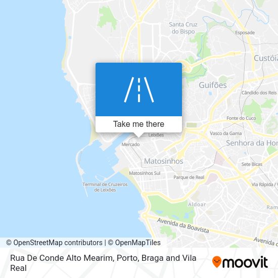 Rua De Conde Alto Mearim map