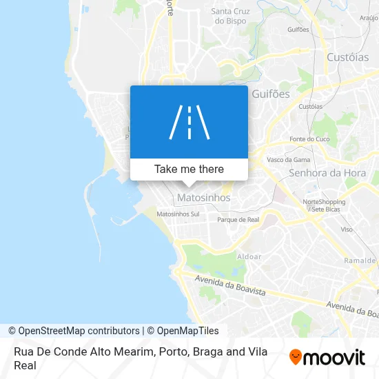 Rua De Conde Alto Mearim map