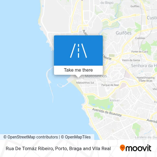 Rua De Tomáz Ribeiro map