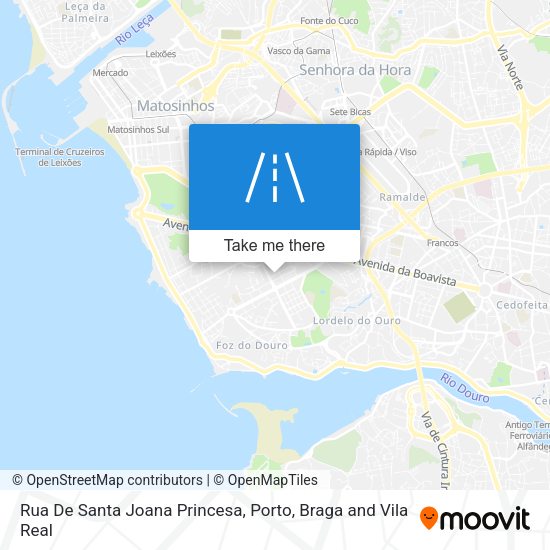 Rua De Santa Joana Princesa map