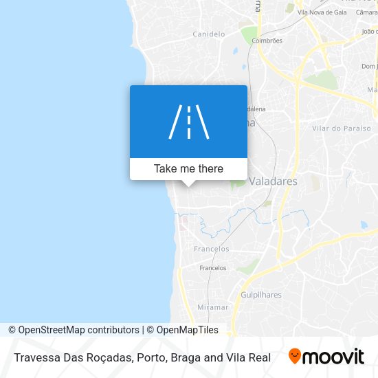 Travessa Das Roçadas map