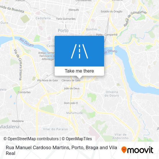 Rua Manuel Cardoso Martins map